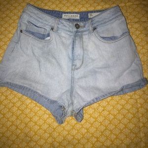 Bullhead highwaisted shorts size 7